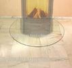 CE EN12150 Standard Resistance Glass Hearth Plate 6mm Thickness Tempered High Pressure