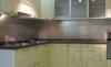 Solid Backsplash Tempered Glass Panel Easily Clean The Stains