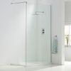 Transparent Bath Shower Screen Glass Panel Tempered Glass Safety
