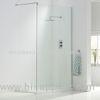 Transparent Bath Shower Screen Glass Panel Tempered Glass Safety