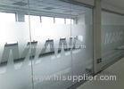 High Strength Full Height Glass Partition With Frosted Pattern