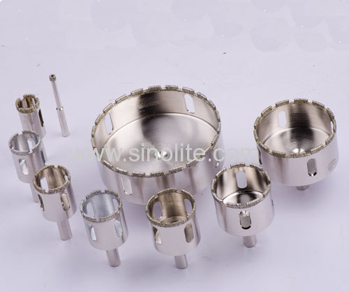 Diamond Electroplated Hole Saw for Porcelain Tile Granite Marble