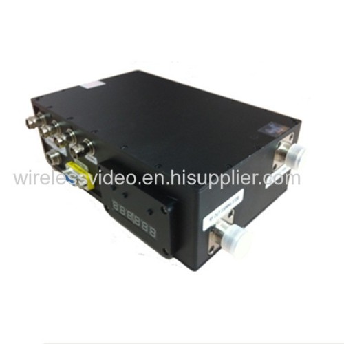 Two-way Speaking Military COFDM Wireless Video and Data Transmitter