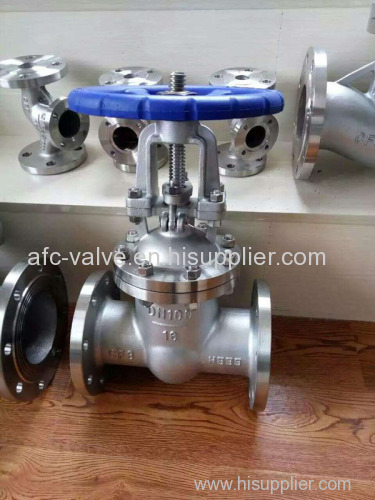 Stainless Steel Rising Stem Wedge Gate Valve with handwheel