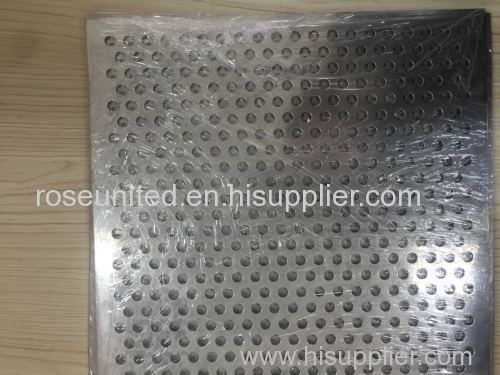 Metal Plate 316l/304 round hole perforated stainless steel sheet