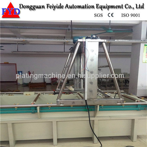 Feiyide Semi-automatic ABS Chrome Barrel Electroplating / Plating Production Line