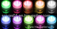 LED Submersible Lights candle