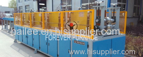 Round bar heat treatment furnace