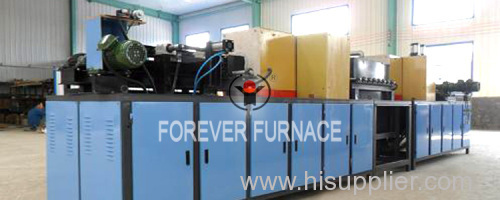 Round bar heat treatment furnace