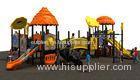 outdoor playground equipmen wiht plastic tunnel and slide for park and school kidscenter for chil