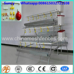 Chicken Use and Tiers Chicken Cage Type 4 tier chicken layer battery cage for tanzania poultry farm