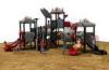 Qitele Plastic Slide Type Galvanized steel swing and slide sets for children