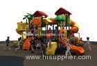 Lldpe Plastic Kids Outdoor Playground Equipment With 1090*770*480cm