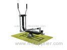 Anti Static Green Gym Outdoor Fitness Equipment With Galvanized Elliptical Machine