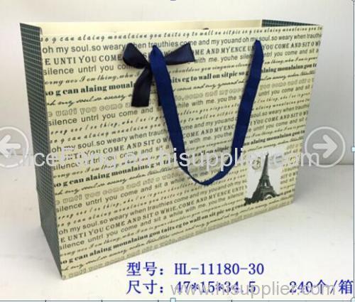 HL-11180-30 Big size paper hand bag