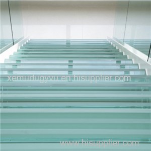 Tempered Laminated Glass Stair Staircase Steps