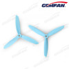 5045 tri-blades Glass Nylon Props CCW CW for FPV Racing Multirotor