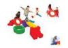 PVC Coated Plastic Playground Equipment For Children Stackable