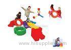 PVC Coated Plastic Playground Equipment For Children Stackable