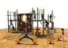 Galvanized Steel Outdoor PlayEquipment Outdoor Physical Equipment For Kids