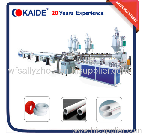 Overlapped PEX-AL-PEX Pipe Making Machine