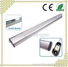 Motion sensor or on/off split led wardrobe closet rod light