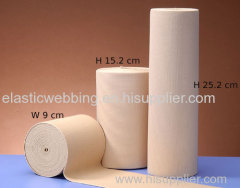 cotton elastic webbing knitted ribbon