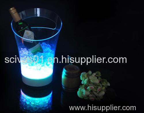 Transparent Luminous Ice Bucket