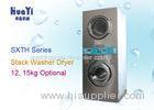 Commercial Stack Coin Washer Dryer / Laundrette Washing Machines