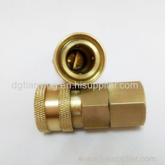 Pneumatic pipe fitting air quick coupler socket