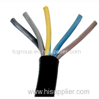 Flexible cable for installation RVV5*0.75 mm2