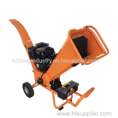 6.5Hp 60mm chipping capacity homemade wood chipper