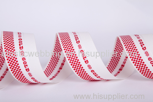 polyester webbing jacquard elastic tape high quality