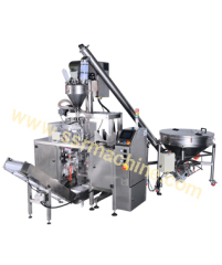 Auger Filler Feeding system complete line for Sugar powders spices