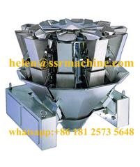 10 head Food weighing Hopper scale Automatic Dump Filling machine