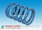 Tempered Steel Packaging Machinery Springs Industrial Blue Powder Coating