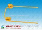 12mm Wire Double Torsion Springs Yellow Powder Coated For Agriculture Machinery