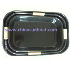 Sunboat Enamel Tray/Plate/Dish Sets