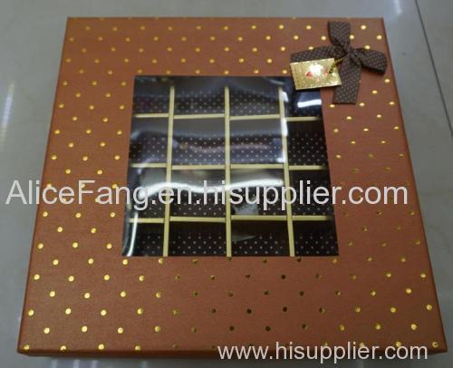 CT05 chocolate box with window