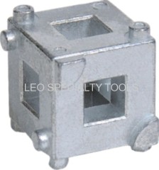 Disc Brake Piston Cube Tool for 3/8