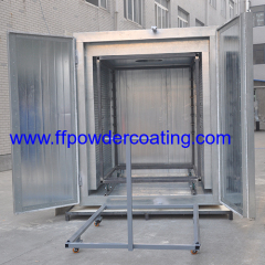 Electrostatic Powder Coating Oven for Sale with Racks