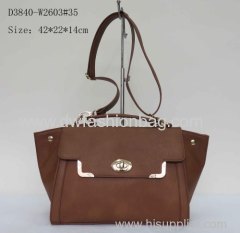 Fashion ladies handbag/PU leather bag