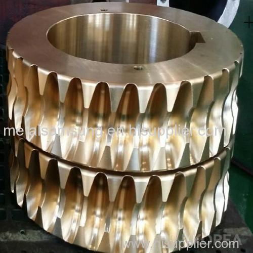 Worm Wheel elevator worm gear PBC ALBC Copper Centrifugal Casting