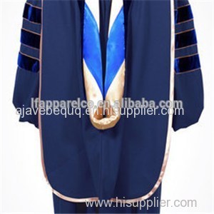 Deluxe Master Hood -Gold/Royal Blue