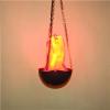 20CM Silk Effect Hanging Flame Light