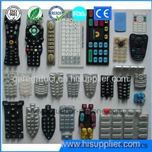 Factory Customize Wholesale Waterproof Silicone Keypads Silicone Push Buttons