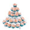 41 Cups Wire Cake Holder With Powder Coating