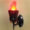 10W CYLINDER SHAPE ARTIFICIAL SILK EFFECT HANGING FLAME LIGHT