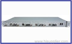 Four Slots Chassis Media Converter
