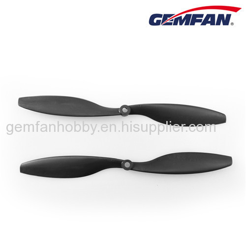 rc model helicopters 2 bladeds 1045 Carbon Nylon black propeller